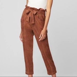 BLANKNYC burnt orange felt pants